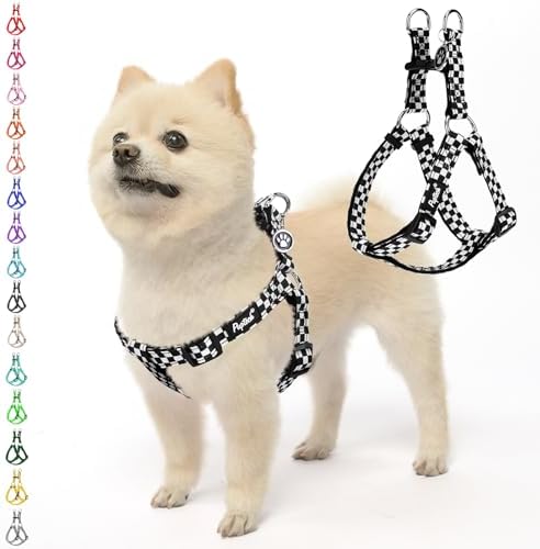 PUPTECK No Pull Dog Harness Small Sized Step-in Adjustable Puppy Vest