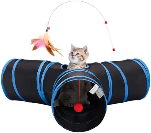 Tempcore Cat Tunnel, 3-Way Collapsible Toy