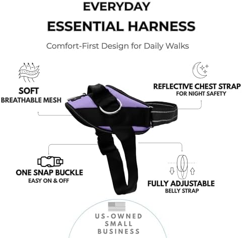 ShawnCo Essential Dog Harness, No-Pull Pet Vest