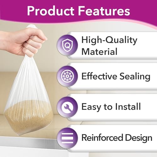 100 Pcs Trash Bags Compatible