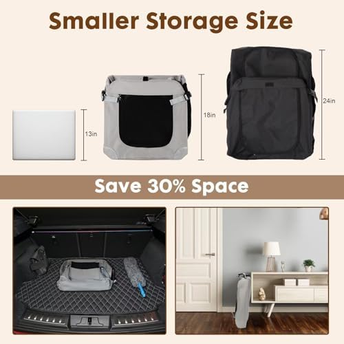PEGIC Extra Large Cat Carrier for 2 Cats