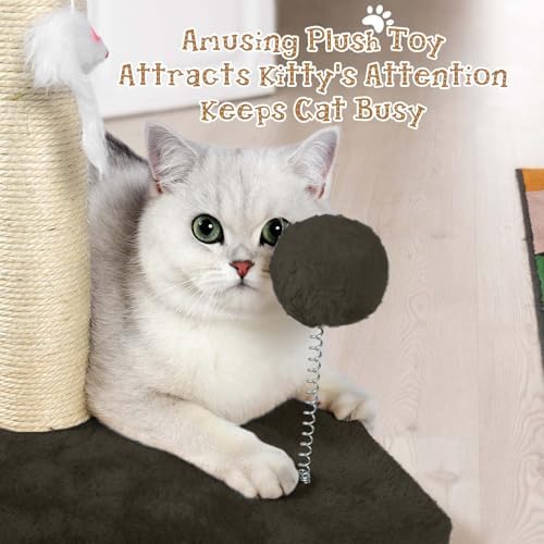 ANWA 32" Tall Sisal Cat Scratching Posts Tree