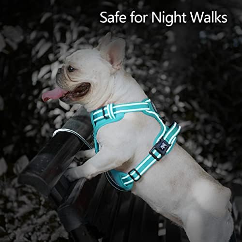 PoyPet No Pull Dog Harness, Reflective Vest