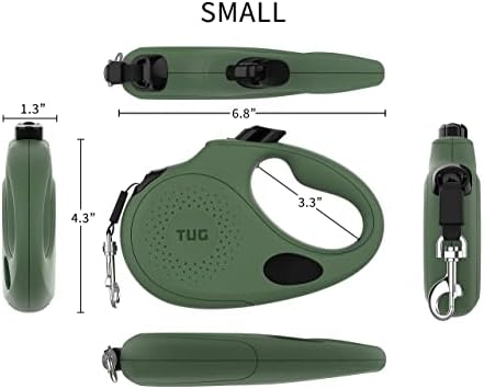 TUG Oval 360° Tangle-Free Retractable Dog Leash