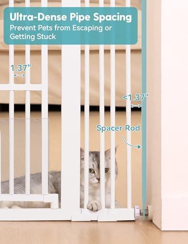No Pawblems 55" Extra Tall Pet Gate