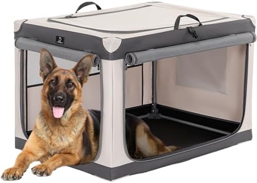 A 4 Pet 40-in XL Foldable Soft-Sided Dog Crate, Large Dogs