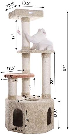 Armarkat Premium Cat Tree Model X5703