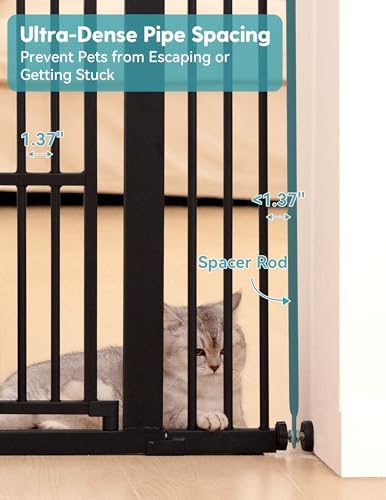 No Pawblems 55" Extra Tall Pet Gate