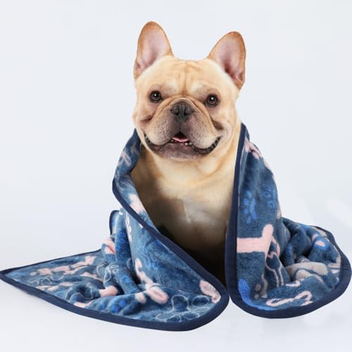 Luciphia 3 Pack Soft Fleece Dog Blankets