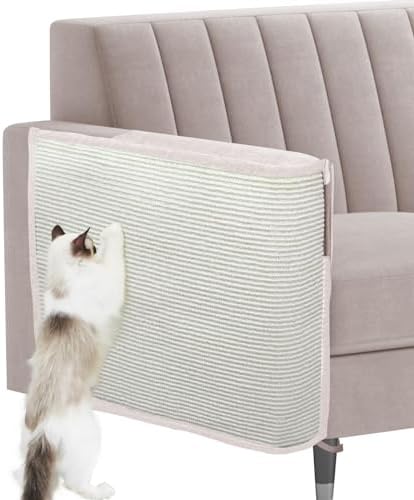 Cat Scratch Sofa Protector, 27.6”L*19.6“W Cat Scratch Furniture Protector Pad