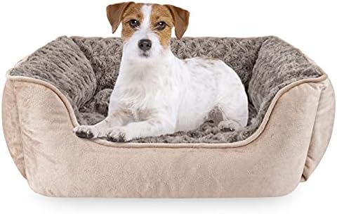JOEJOY Rectangle Dog Bed for Large Medium Small Dogs Machine Washable Sleeping