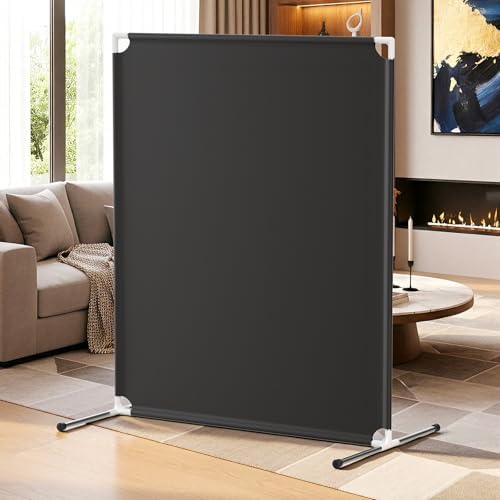Room Divider for Privacy Protection，Black