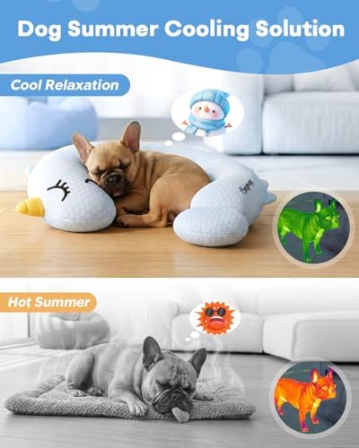 BurgeonNest Cooling Small Dog Pillow