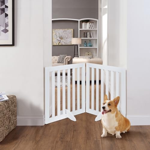 unipaws 24”H Free Standing Pet Gate