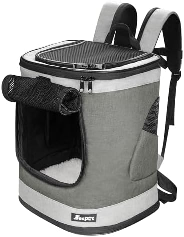 Jespet Soft Pet Carrier Outdoor Backpack