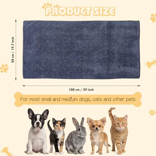 Irenare 12 Microfiber Puppy Towels