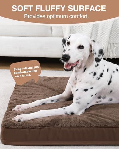 KSIIA Orthopedic Dog Bed for Large Dogs