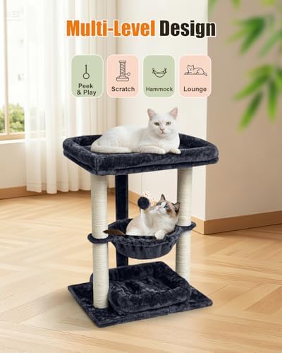 SYANDLVY 3 Level Small Cat Tree