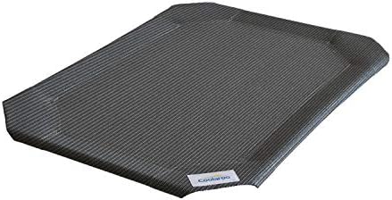Coolaroo The Original Elevated Pet Bed Replacement Cover, Large Gunmetal