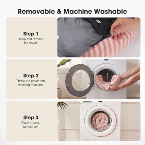 MIXJOY Dog Bed Medium Size Dog, Washable Medium Dogs Bed