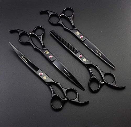 Purple Dragon 7.0 inch Dog Grooming Scissors Set