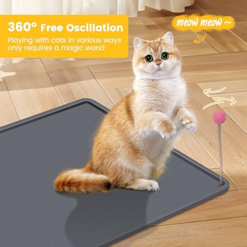 Cat Litter Mat, Waterproof and Easy to Clean Silicone Cat Mat