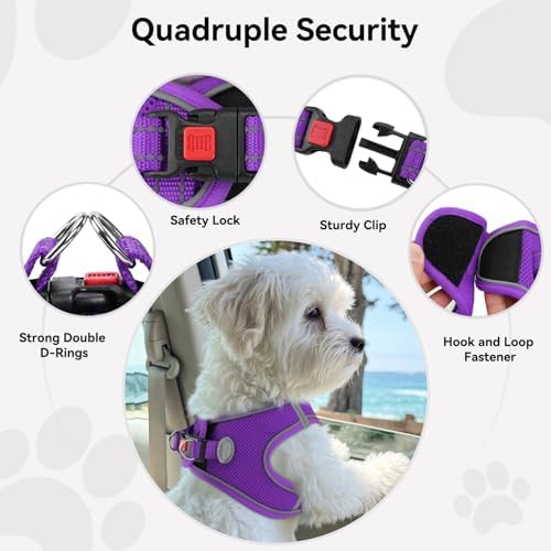 Joytale Step-in Dog Harness, Soft Breathable Mesh