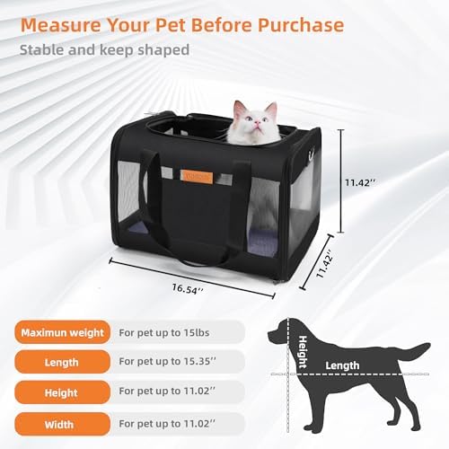 YUNIQUE Soft-Sided Cat & Dog Carrier