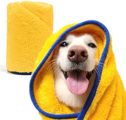 PETHROOM Ultra Absorbent Pet Towel | Quick-Drying, Soft Microfiber Dog & Cat