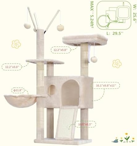Hey-brother Cat Tree Tower