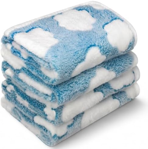 Tatuo 4 Pcs Fleece Dog Blankets