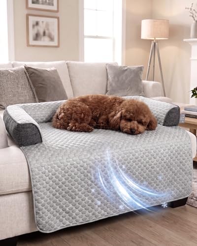 Cooling Dog Bed/Mat for Couch, Medium Size Cooling Mat for Dog