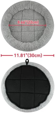 Round Cat Bed Washable Cat Donut Bed