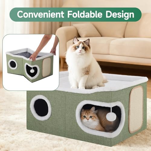 Shikha Extra Large Cat House Bed