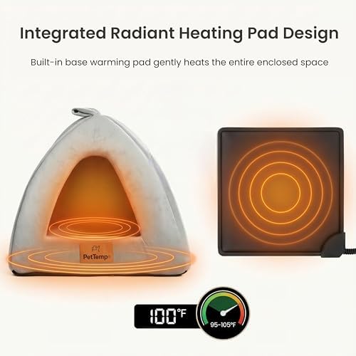 Cooling Pet Bed with Water-Fill Cooling Pad, Thick Breathable Pet Cooling Mat
