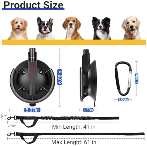 Dog Grooming Bathing Suction Cup