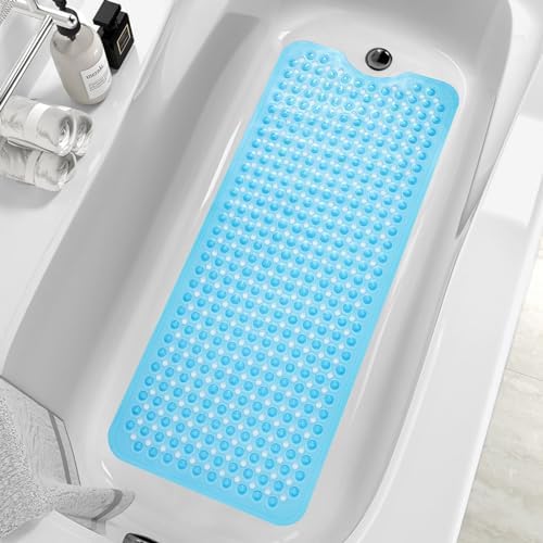 MOONFLY Shower and Bathtub Mat, 40x16 Inches