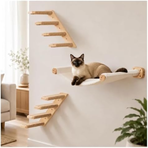Cat Wall Hammock Set, Cat Wall Shelves
