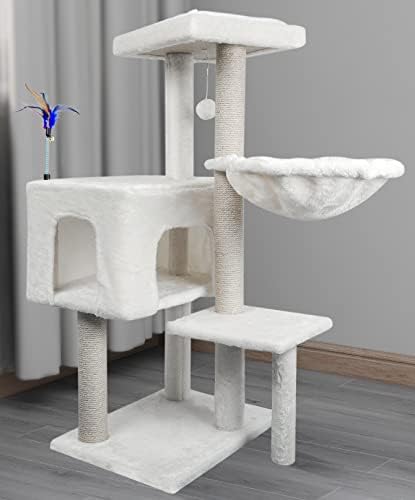 AIWIKIDE Cat Tree Has Scratching Toy