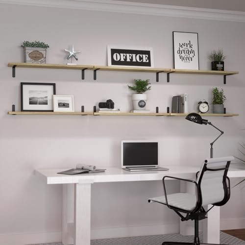 WOPITUES 24'' Long Floating Shelves