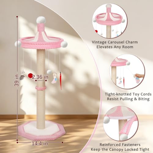 Carousel Cat Scratching Post