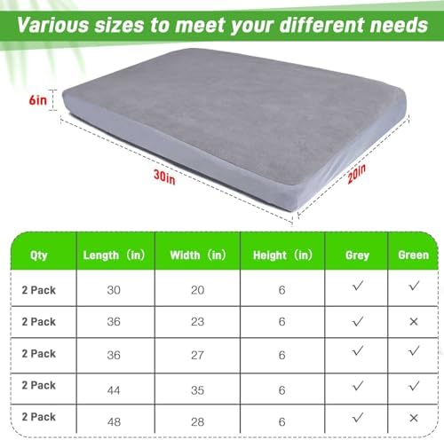 Dog Bed Covers Replacement Washable 100% Waterproof Soft Dog Bed Sheet Grey 2