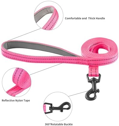 Hipubby Dog Harness and Leash Set, No Pull Soft Mesh Puppy Harness