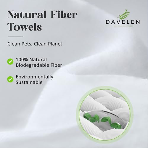 DAVELEN Disposable Pet Towels)