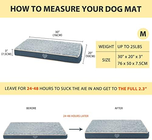 VANKEAN Waterproof Reversible Crate Mat Cool/Warm Washable Joint Relief