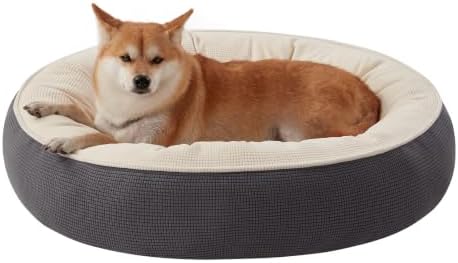 33 inch Soft Touch Fleece Donut Dog Bed