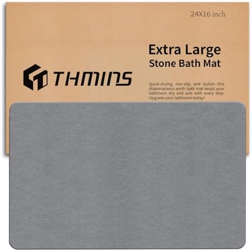 THMINS Stone Bath Mat