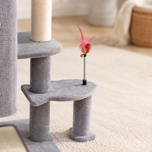 HUITREE 45in Cat Tree Tower