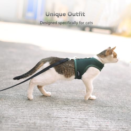 Cat Harness and Leash Set for Walking Escape Proof