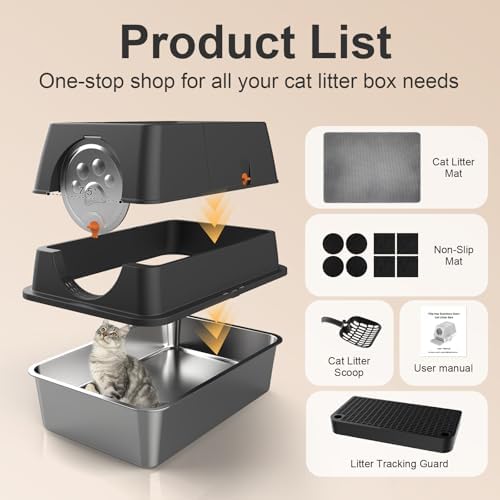 Stainless Steel Litter Box